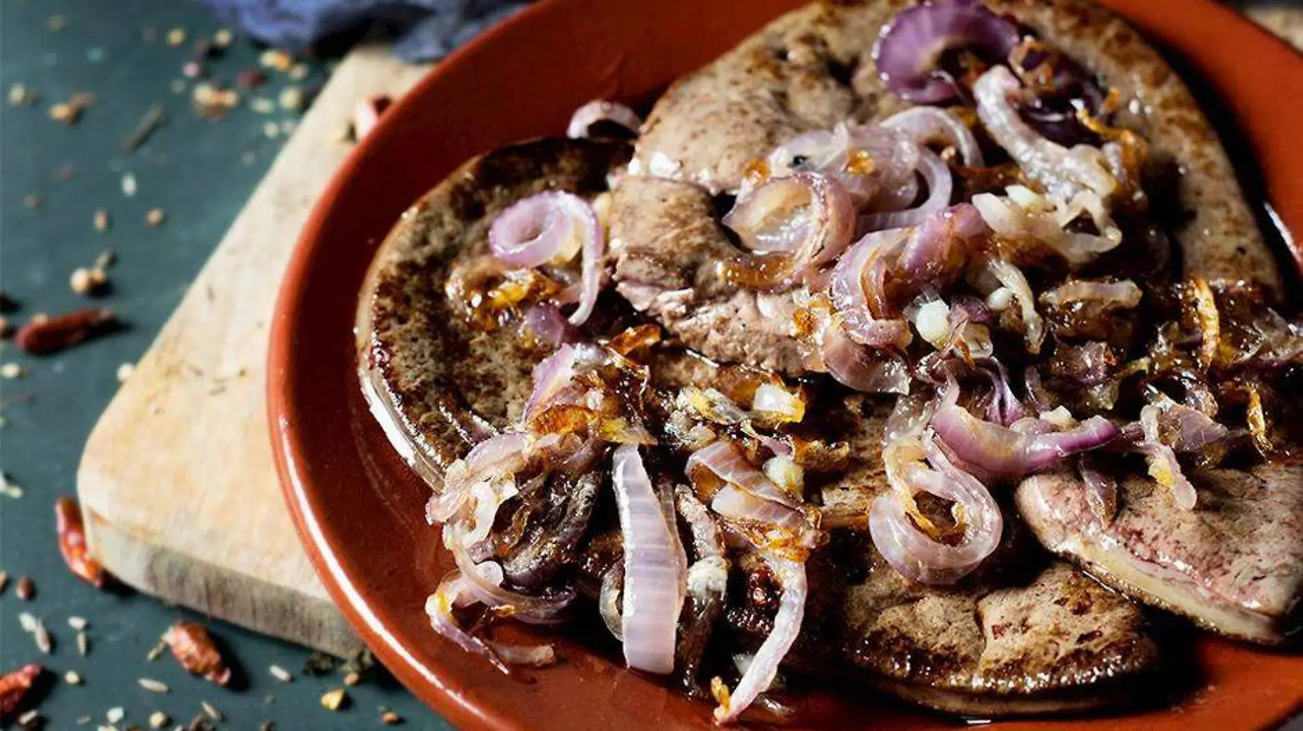 Peor comida del mundo higado encebollado